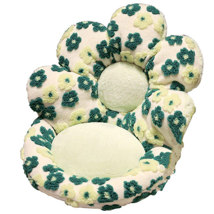 Cute Soft Seat Cushion Flower Shaped Lazy Sofa Pad for Office Chairs and Home Use