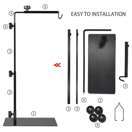 Adjustable Landing Light Lamp Stand Bracket For Pet Reptiles Tortoise Centipede - Aimall