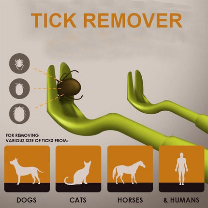 3PCS Tick Removal Tool Set Pet Dog Cat Flea Picker Twist Hook Scratching Remover - Aimall