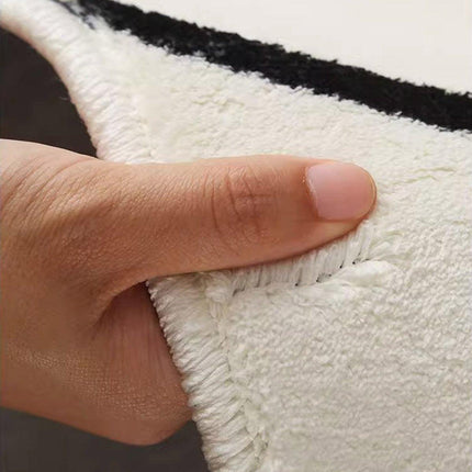Mushroom Shaped Bathroom Mat Absorbent Non Slip Cartoon Rug Soft Mat