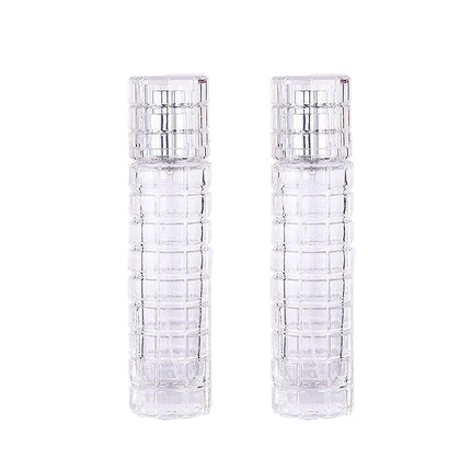 2pcs 30ml Travel Refillable Cosmetic Spray Bottle Empty Mist Pump Container Set