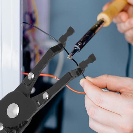 Auto Repair Welding Clamp Wire Holder Auxiliary Welding Tool for Car Mechanics