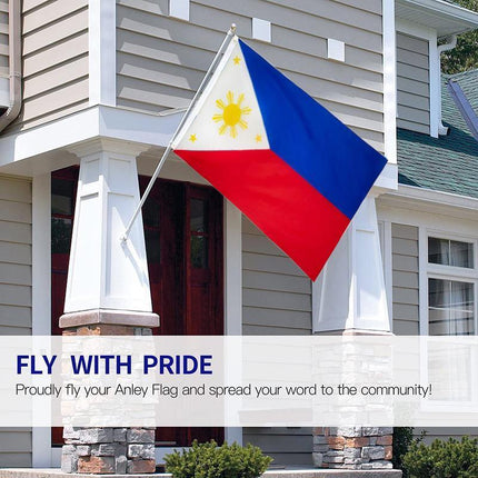 Large Philippines Filipino Flag Heavy Duty Outdoor 90 X 150 CM - 3ft x 5ft - Aimall