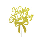 Happy Birthday Cake Topper Colour Printed Acrylic Party Decorations Au Stock - Aimall