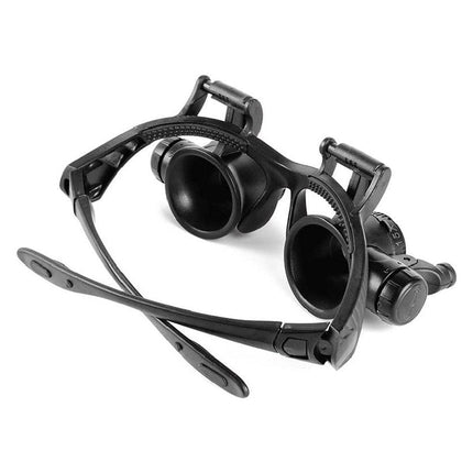 Head Mounted Bifocal Magnifier Jewellery Watch Repair High Magnification Tool