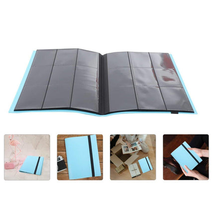 Large Capacity 3Inch Photo Album 360 Pockets Game Card Holder Collection Book