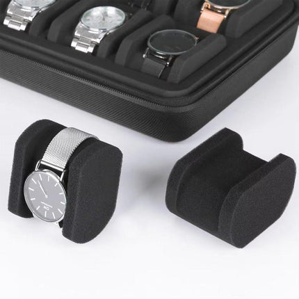 Ten Slots Watch Storage Box Shockproof Mechanical Smart Watch Organizer Case