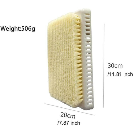 Wall Mounted Back Scrubber Bathroom Clean Shower Rubbing Back Pad Household