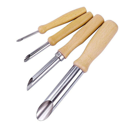 4Pcs Lightweight Clay Tools Set for DIY Polymer Clay and Pottery Crafting