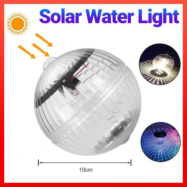 Multi Color Solar LED Underwater Floating Light Glow Swimming Pool Pond Spa Lamp - Aimall