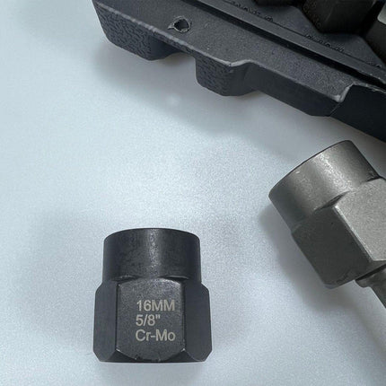 15pcs Impact Damaged Bolt Nut Screw Remover Tool Kit Socket Threading Extractor