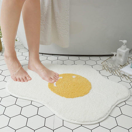 Simple Irregular Living Room Rug Bedroom Bedside Floor Mat Soft Modern Carpet