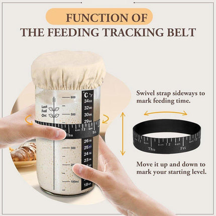 Leaved Dough Fermentation Basket Baking Set DIY Accessories for Homemade Bread