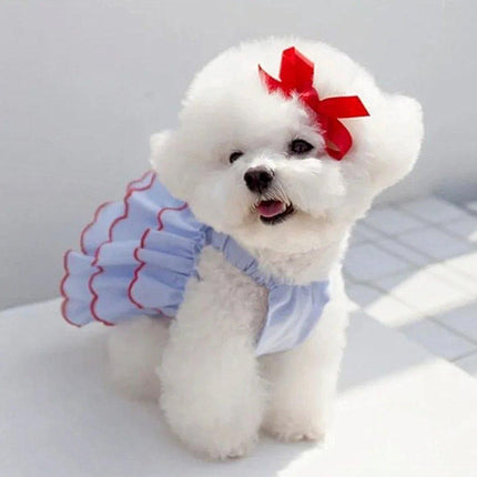 Small Dog Cat Summer Dress Princess Style Pet Clothes Puppy Dogs Cats