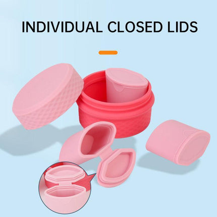 Silicone Jewelry Storage Box Portable Travel Packaging Outdoor Organizer