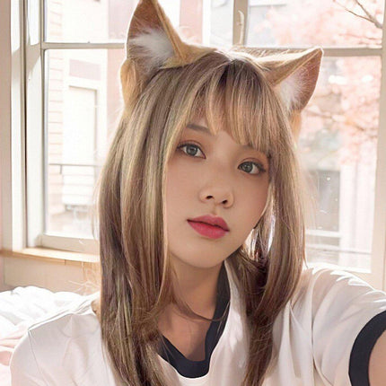 Halloween Cos Simulation Fox Plush Tail Hair Band Headdress