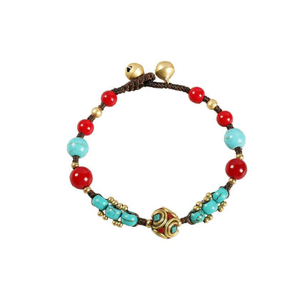 Vintage Ethnic Style Bracelet for Women Simple Weaving String Fashion Jewellery