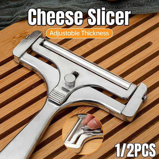 1/2 PCS Butter Cheese Grater Slicer Scraper Stainless Steel Kitchen Gadget Tool