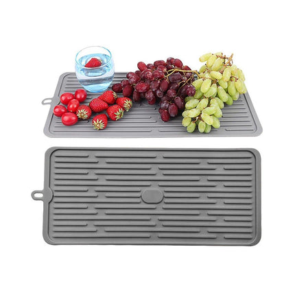 Silicone Drainage Mat Sink Strainer Mat Non Slip Heating Mat Kitchen Drying Pad