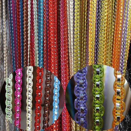 Tassel Decoration Fly Screen Panel Room Door Curtain Divider Window Bead String
