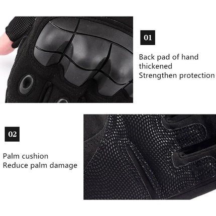 Men Half Finger Gloves Cycling Sport Anti-Slip Durable Gym Training Gloves
