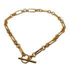 Chain Vintage OT Clasp Necklace Elegant Jewelry for Women Fashion Necklace