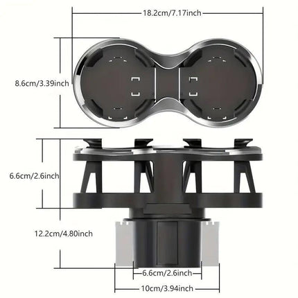 Multi Functional Car Cup Holder Tea Drink Holder Organizer for Car and Travel