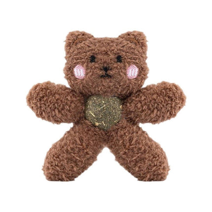 Cat Teething Toy Gnawing Doll Chew Toy for Dental Health Stress Relief Kitten