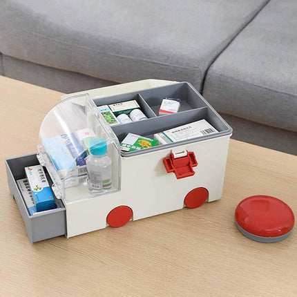 Portable Household Medical Kit First Aid Box Family Emergency Medicine Storage