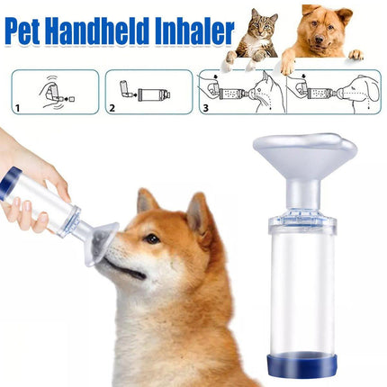 Pet Dog and Cat Inhaler Mouthpiece Handheld Inhaler for Pets Health Care Use
