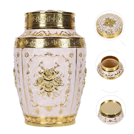 Large Sealed Jar Pet Urn Storage Jar for Pet Ashes Keepsake Memorial Container