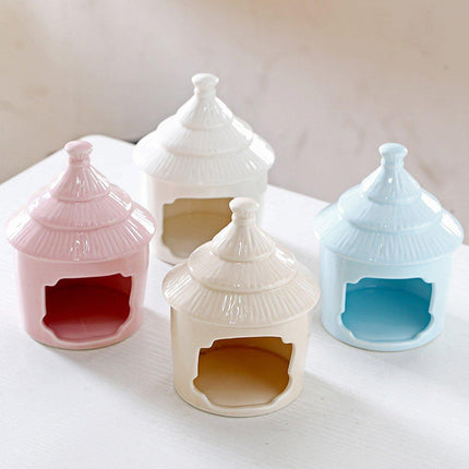 Ceramic Hamster Sleeping Nest Cooling House Summer Shelter Pet Supplies Durable