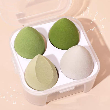 4PCS Value Makeup Foundation Blender Sponge Blending Puff Cosmetic Beauty Eggs - Aimall