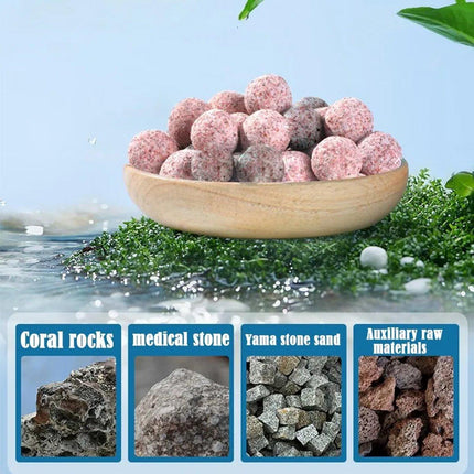 Quartz Ball Ceramic Bio Ball Filter Media Biological Ring for Aquarium Fish Tank