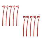 10X Highly Visible Replacement Flexible Line Blades For Aero-Flex Trimmer Edgers