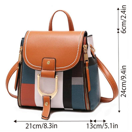 Large Capacity Shoulder Bag Backpack Casual School Bag Travel and Daily Use