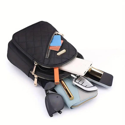 Chest Bag Crossbody Sports Bag Simple Casual Crossbody Bag for Travel Outdoor