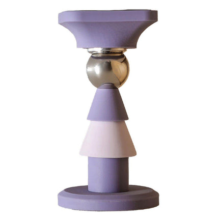 Silicone Silent Door Stopper with Suction Base and Secure Hold Catch Design