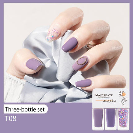 Fashion 11 Styles 3 in 1 One Step Gel Nail Polish Quick Drying Gel Varnish 12ml - Aimall
