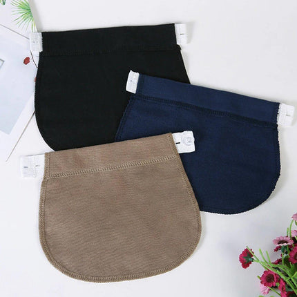 6PCS Pregnant Women Belt Extension Buckle 3 Colours for Big Belly Fatty Pants