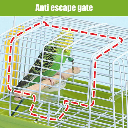 Portable Parrot Exterior Cage Small Bird Cage Outdoor Flight Cage for Pets