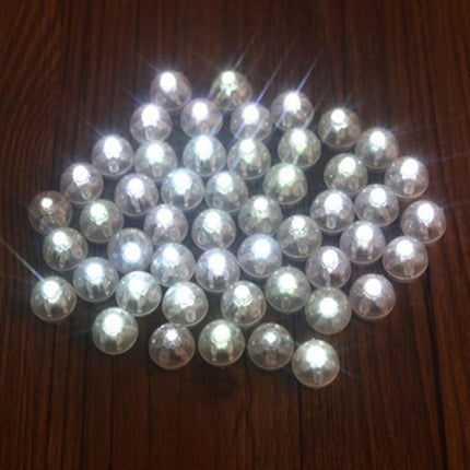 UP 100PCS LED Balloon Lamp Lights Lantern Light Balloons Glow Christmas Party White - Aimall