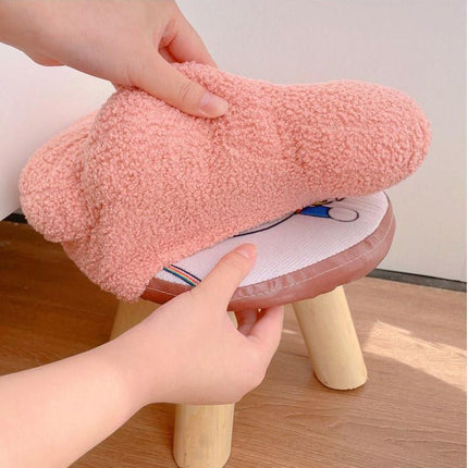 Small Flower Short Stool for Entryway or Living Room Shoe Bench or Footrest