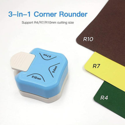 Corner Rounder Craft Paper Punch Hole Punch 4mm 7mm 10mm Scrapbooking Cutter - Aimall