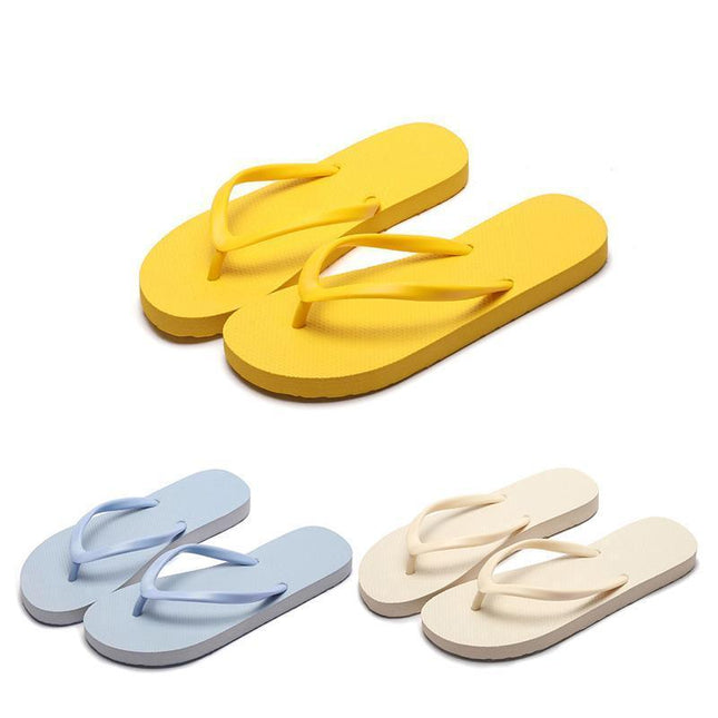 Slippers For Women Casual Fashion Bohemian Beach Shoes Flip Flops Flat Shoes - Aimall