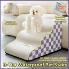 Thickened Waterproof Washable Dog Stairs Removable Cover Pet Sofa Steps for Dogs