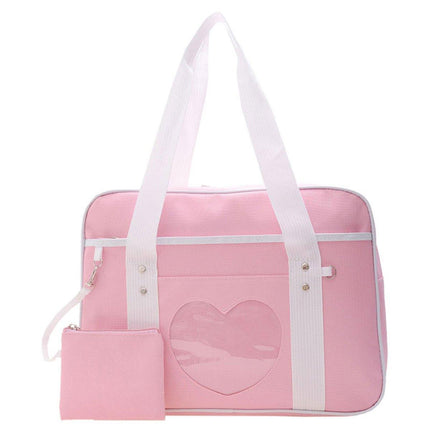 Love Handbag Schoolbag Shoulder Bag Crossbody Purse for Women Fashion Large