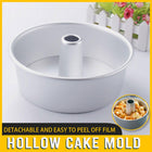 8 Inch Hollow Cake Mould Baking Tool Nonstick Round Mould for Baking Pastry