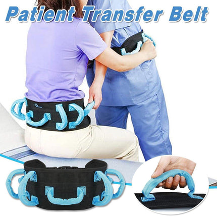 Rehabilitation Transfer Lumbar Belt Patient Assist Get Up Restraint Training Aid