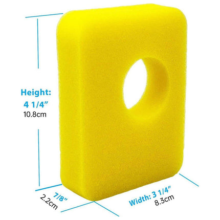 Yellow Square Cotton Lawn Mower Accessories Replacement Parts for Efficient